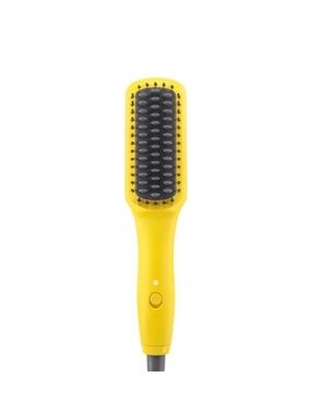 Drybar Yellow Hot Air Straightening Brush with Black Trim